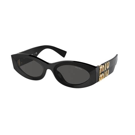 miu miu 11ws|Miu Miu™ MU 11WS Oval Sunglasses .